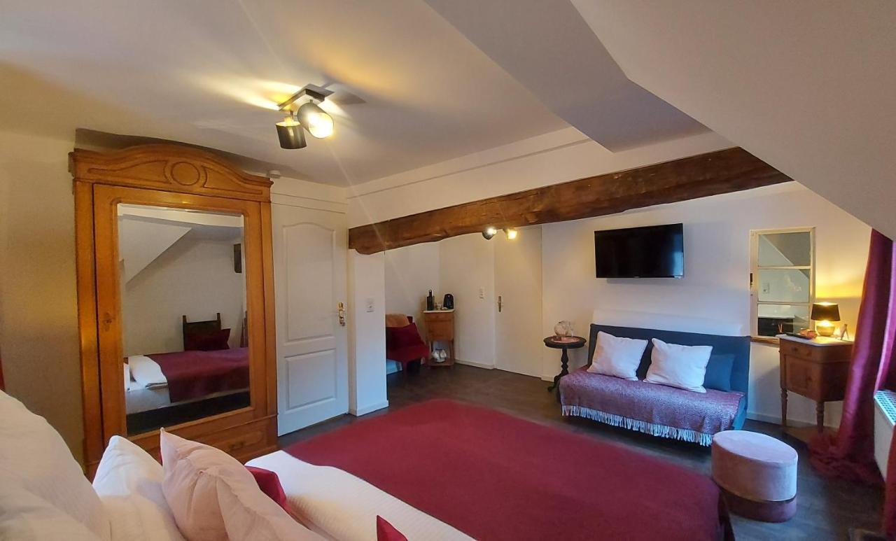 Manoir -1654- Historisch Schlafen In Monschaus Altstadt Habitación foto